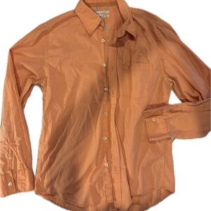 Vintage American Eagle Outfitters Vintage Fit Orange Shirt early 00s